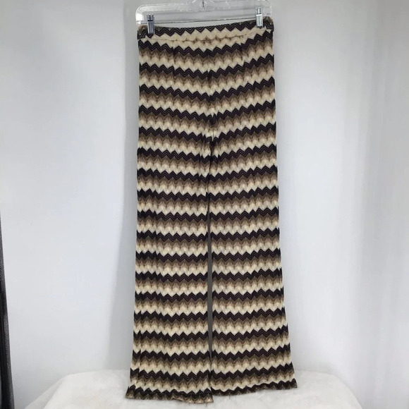 Trina Turk Women’s Perleen Zipzag Wid-Leg Pants Summer Spring Beach NWT Size S - Picture 3 of 11